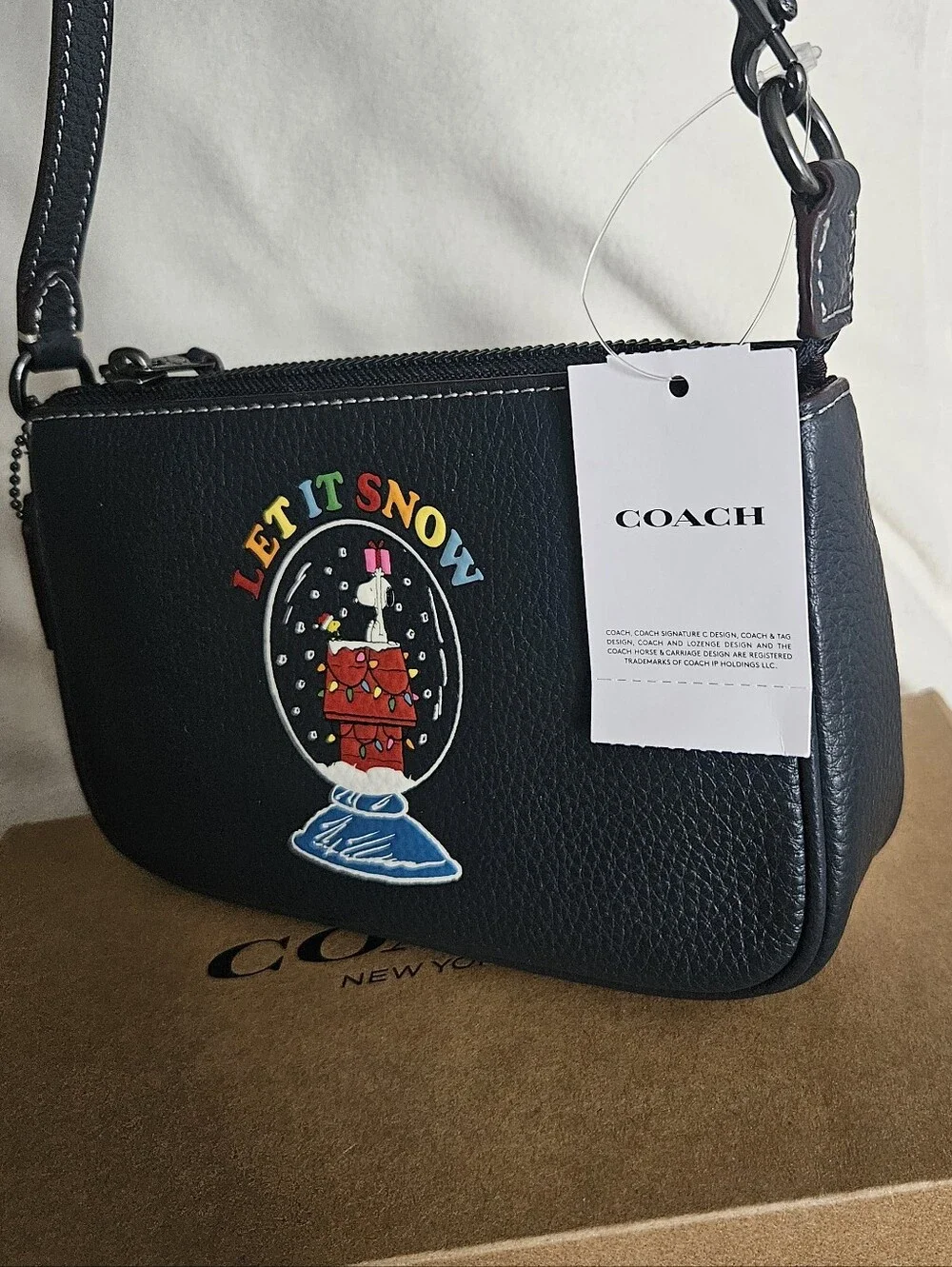 Coach X Peanuts Nolita 19 Wristlet
